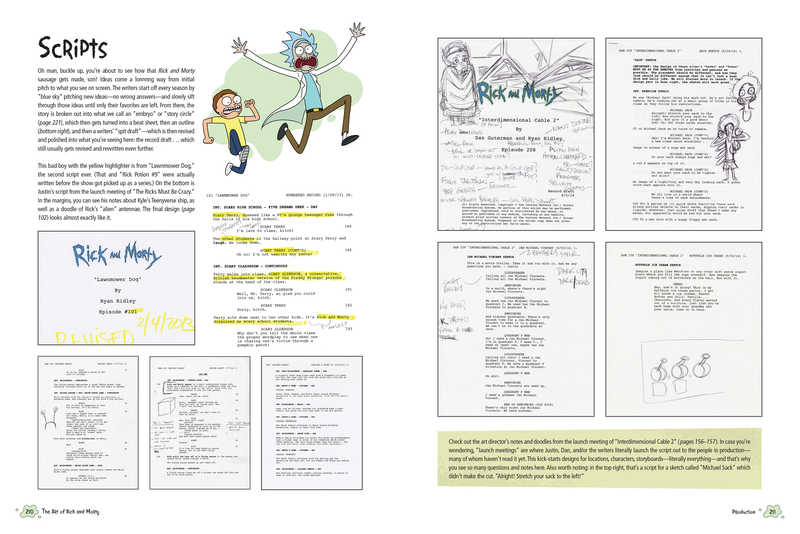 Illustration for article titled An Inside Look at What Goes Into a Rick and Morty Script